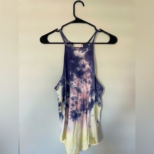 Altar’d State tie dye halter tank top. Size Small